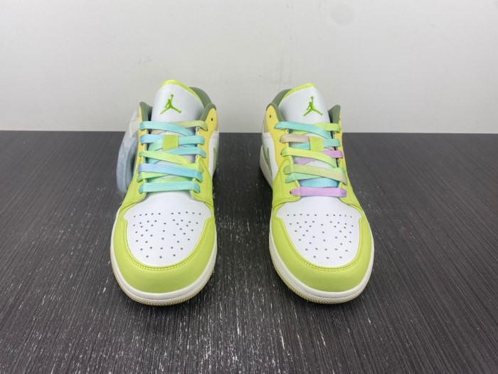 air jordan 1 low sail white oil green fd9906-131