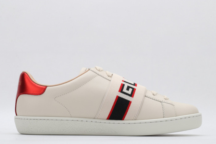g*u*i ace embroidered low-top sneaker g076