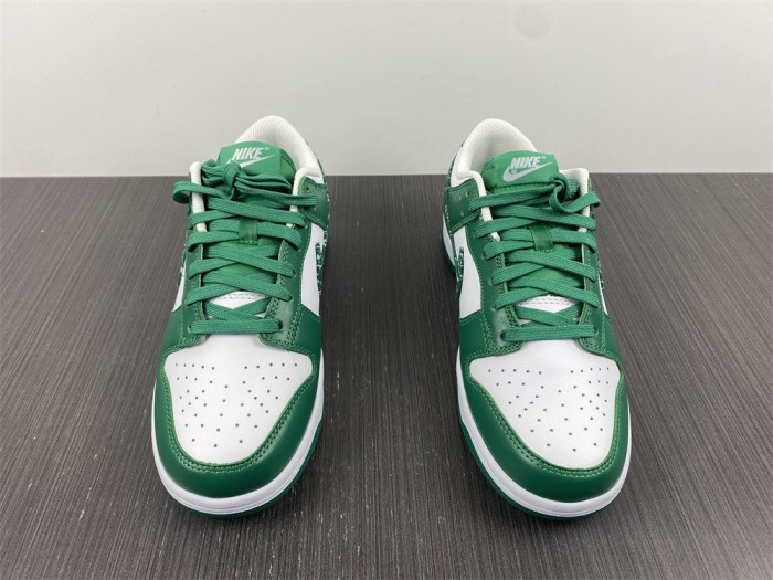 nike dunk low essential paisley pack green dh4401-102