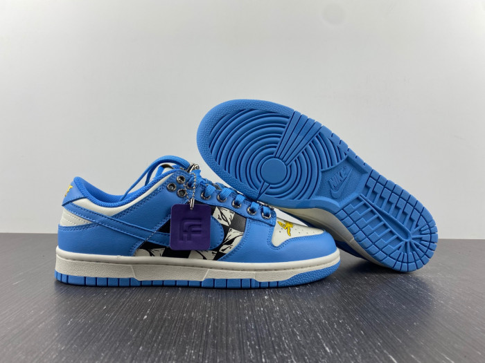 nike dunk low chrome hearts unc dd1503-1001