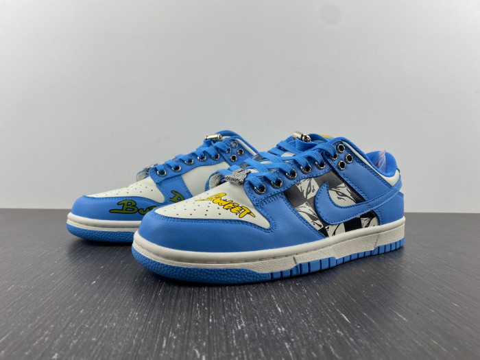 nike dunk low chrome hearts unc dd1503-1001