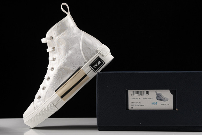 D*or b23 oblique high top sneaker 3sh118ynt