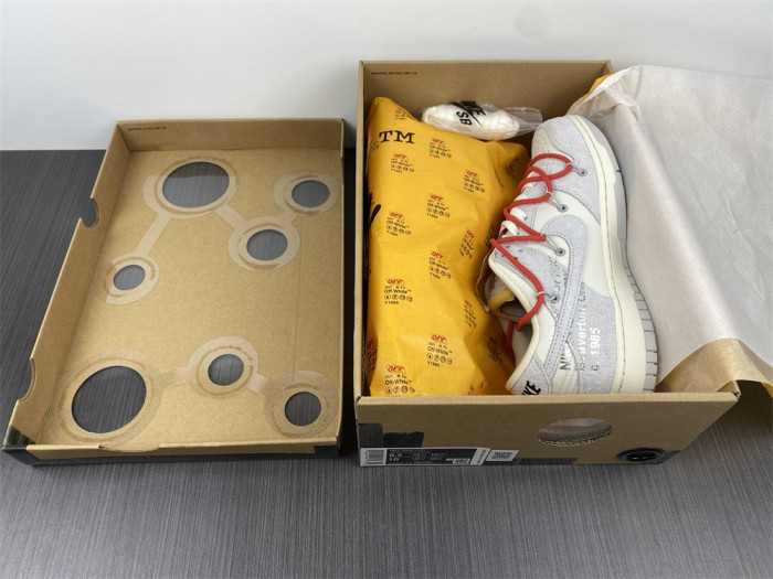 nike dunk low ow lot 33 dj0950-118