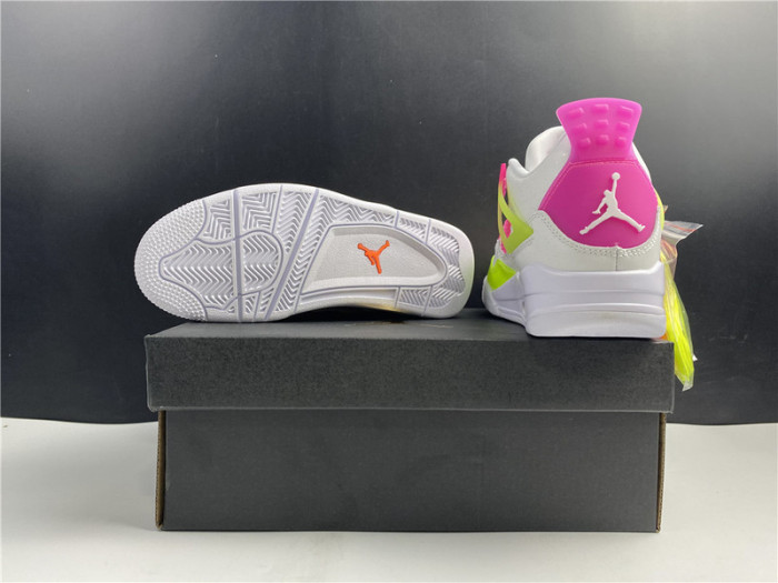 air jordan 4 gs “lemon venom” cv7808-100