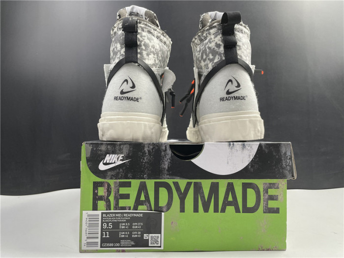 readymade x nike blazer mid cz3589-100