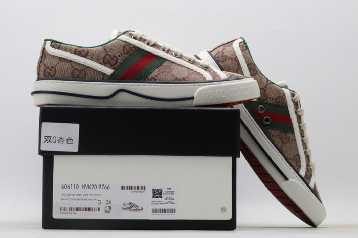 g*u*i ace embroidered low-top sneaker e2312