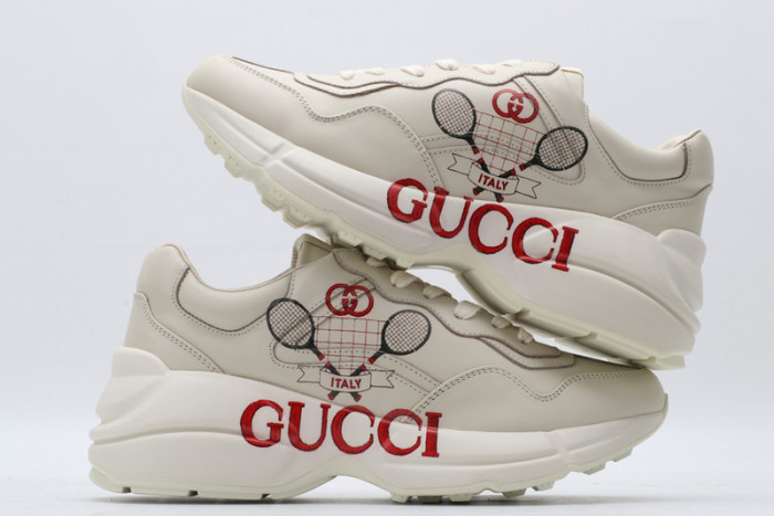 g*u*i ace embroidered low-top sneaker e2288