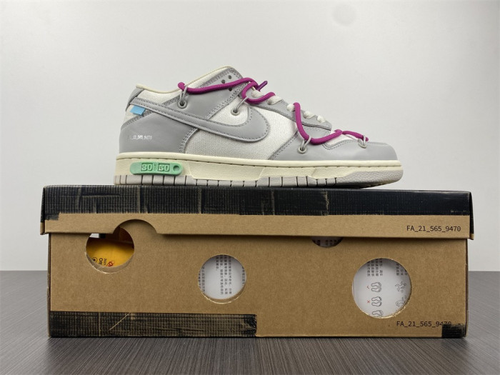 ow x nike dunk lot 30 dm1602-122