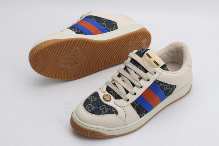 g*u*i ace embroidered low-top sneaker e2338