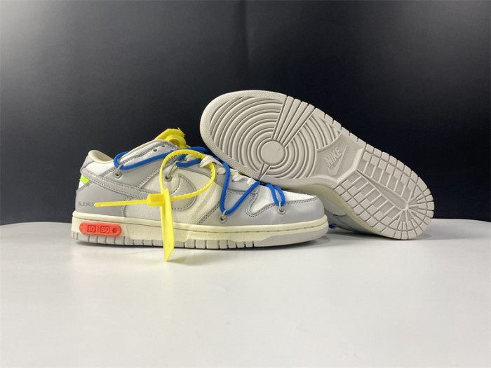 ow x nike dunk lot 10 dm1602-112