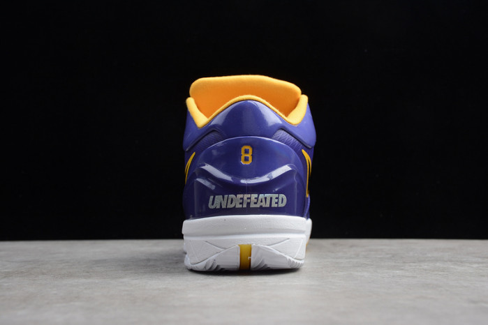 zoom kobe 4 purple/black/white cq3869-500