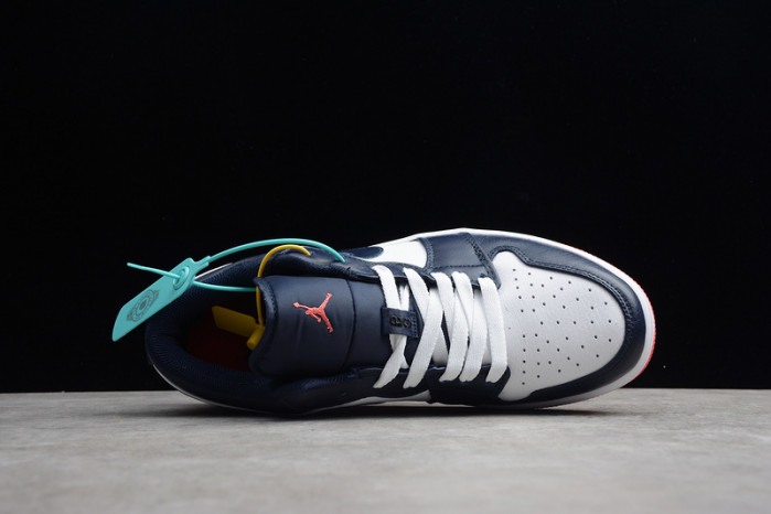 jordan 1 low obsidian ember glow 553558-481