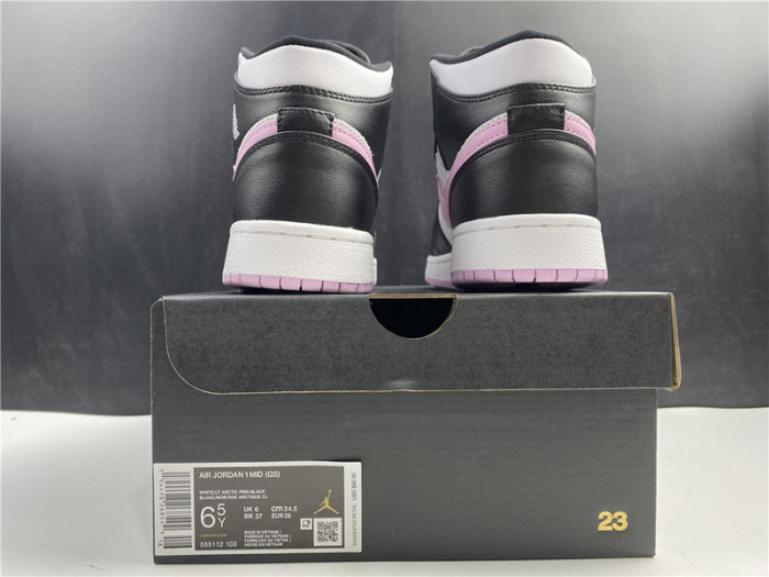 nike air jordan1 mid gs 555112-103