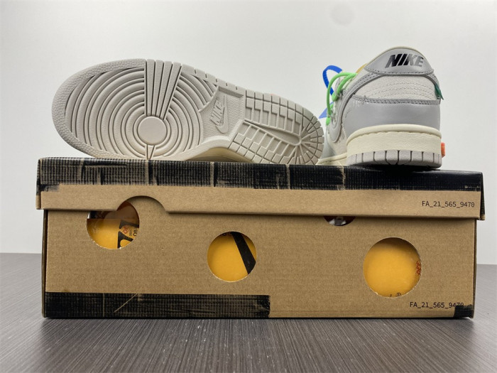 nike dunk low ow lot 26 dm1602-116